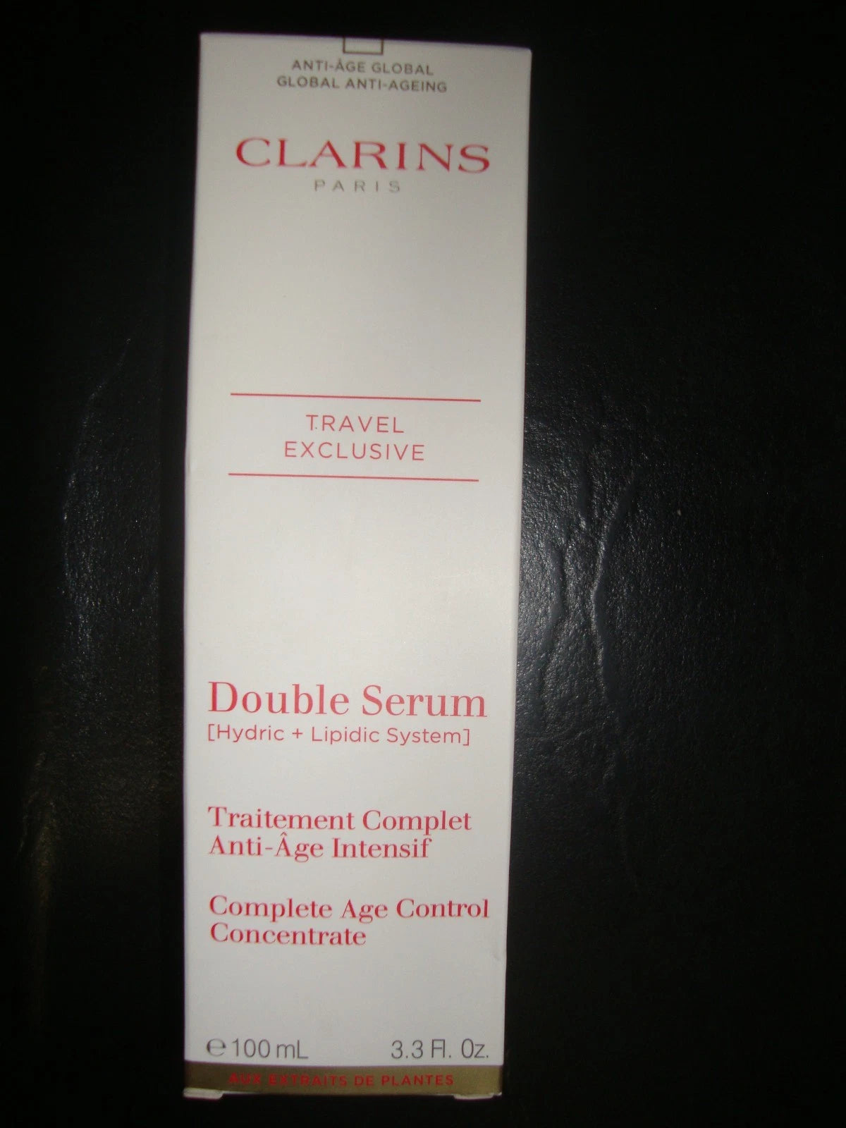 🔥 Limited Time Offer 🔥 50% OFF 🔥 Free Shipping 🔥 Premium Quality New-Clarins-Double-Serum-Hydric + Lipidic Complete Age-Control 100ml
